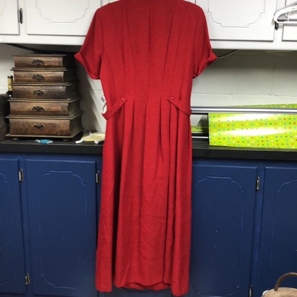 NWT Plaza South red dress size 14 - Picture 2 of 6